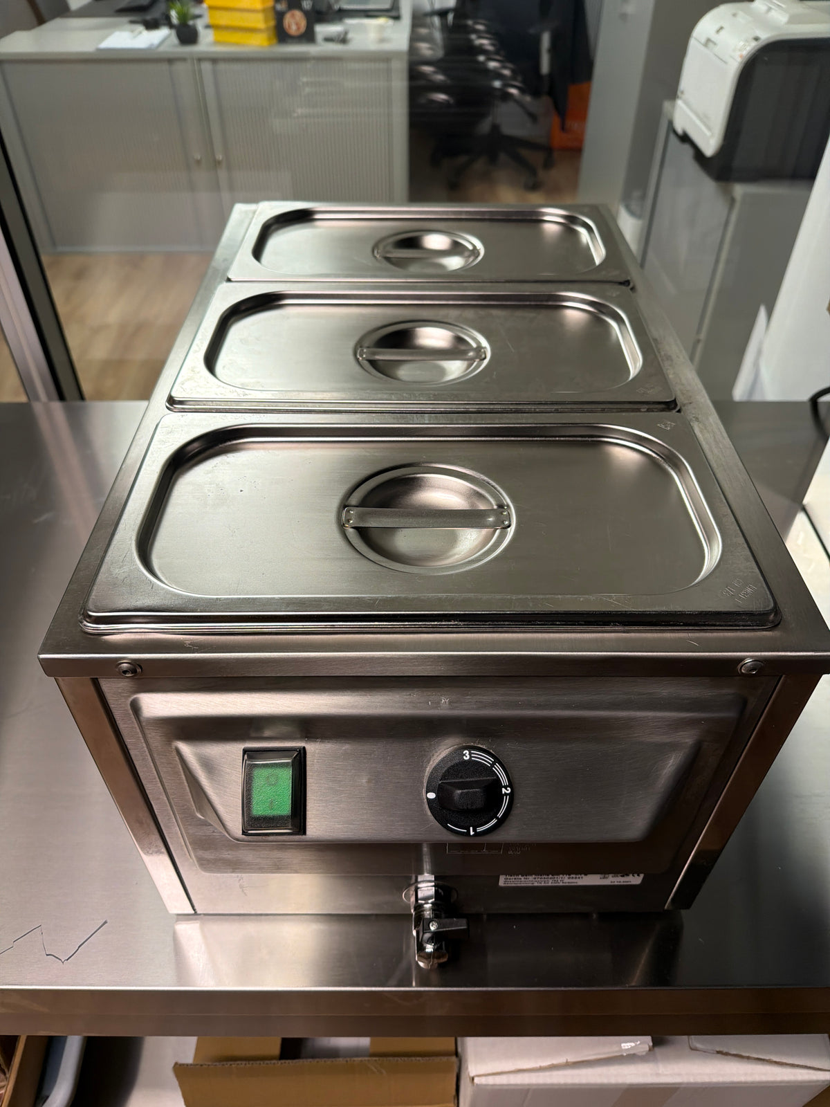 Bain-marie Rieber INOX GN 1/1