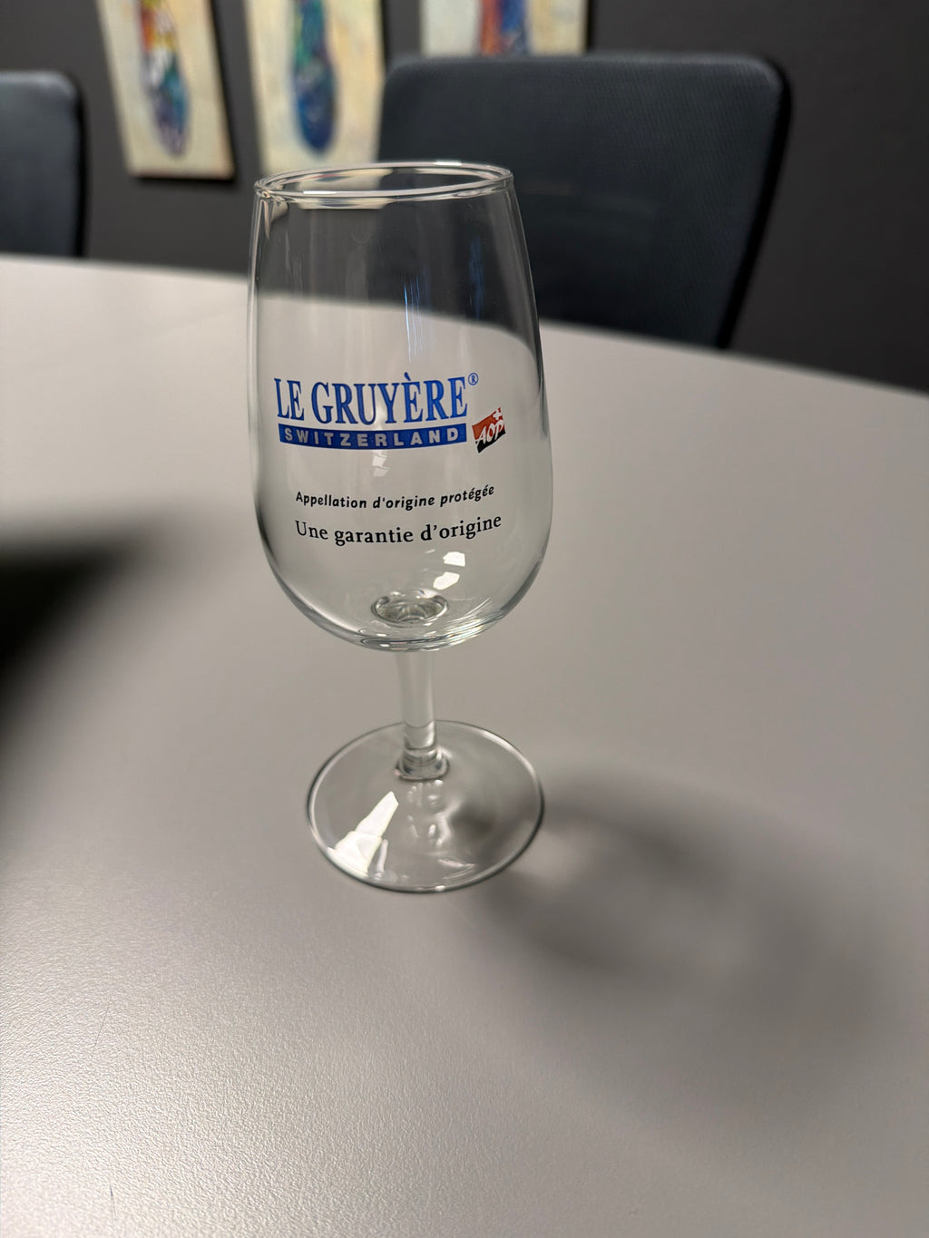 Verre viticole 21,5cl « Le Gruyère AOP » par 6 pces