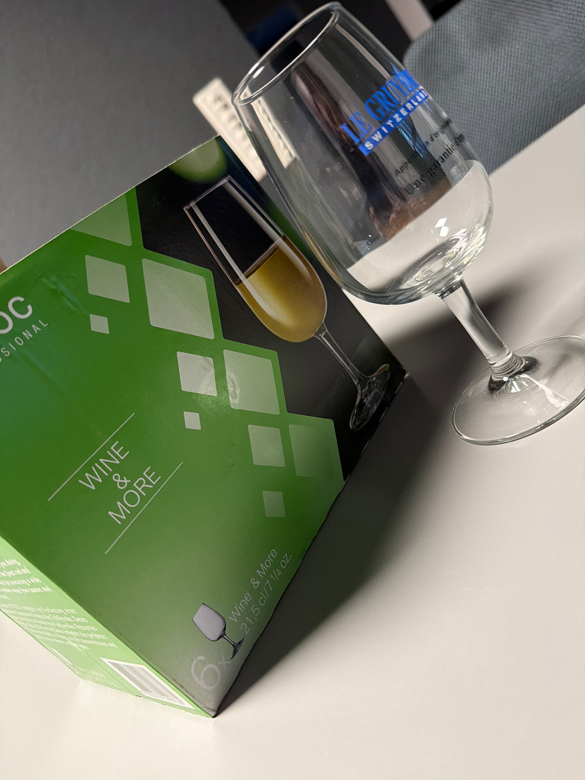 Verre viticole 21,5cl « Le Gruyère AOP » par 6 pces